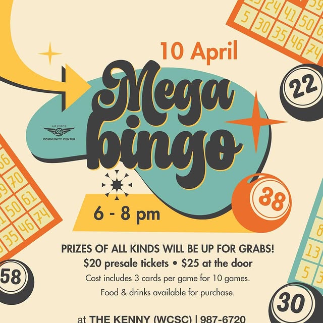 🎉 BIG prizes. BIG excitement. MEGA BINGO! 🔢

Join Club Programs on April 10th from 6–…