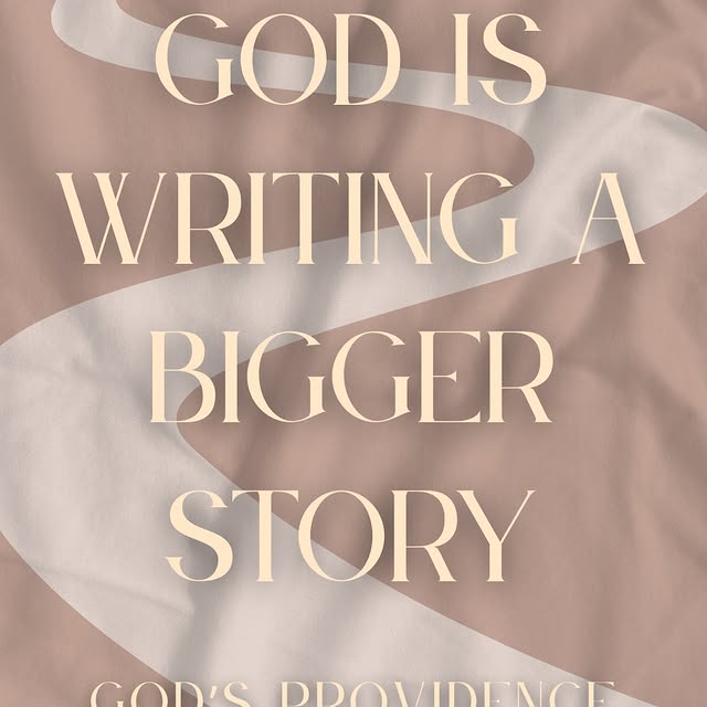 As we wrap up this devotional on God's Providence be in prayer that God can lead you to…