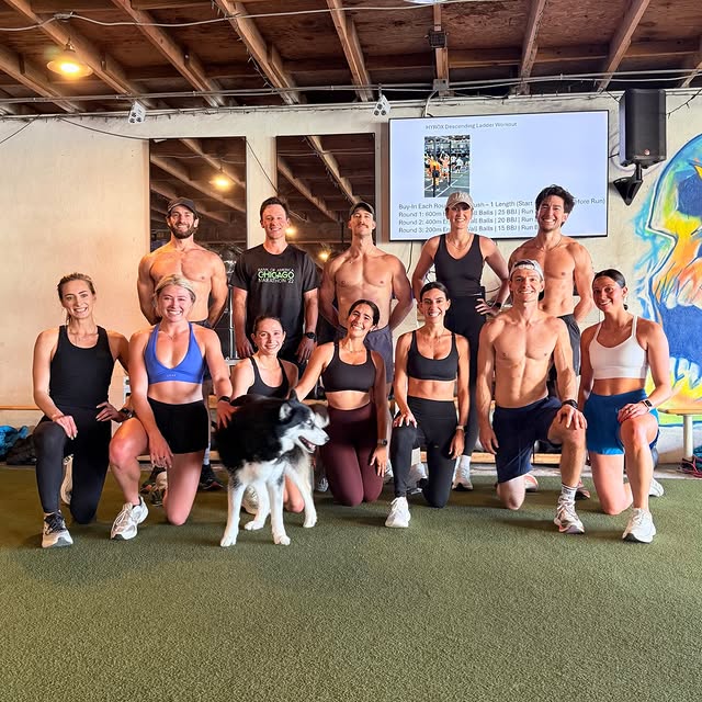 Drive tribe happy hour, thanks @zachsactive for bringing the fun HYROX workouts to the …