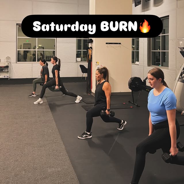 We will see you guys tomorrow for the weekend kick-off with BURN🔥 at 9 AM! Awesome way…