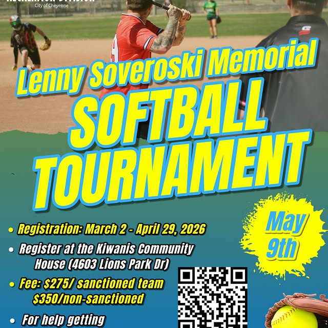 Registration has opened for The Lenny Soveroski Memorial Softball Tournament.
🚨The dat…