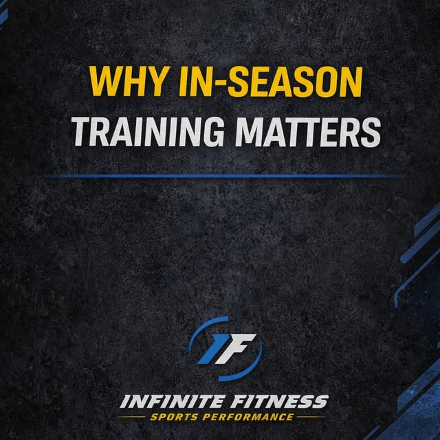 Why does in-season training matter?

Because the season should not be the time athletes…