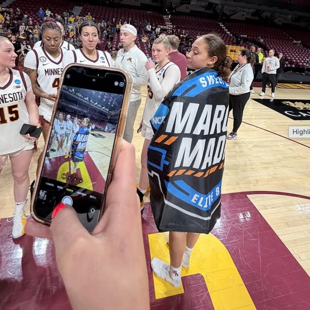 Hopkins alum Amaya Battle (Class of 2022) delivered an unforgettable moment in Sunday's…