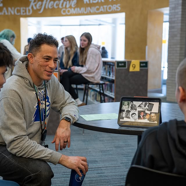 Seventh grade students at West Middle School brought their learning to life at their Re…