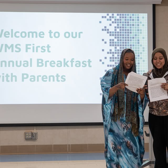 West Middle School held an End of Eid Celebration, bringing together students, staff, a…