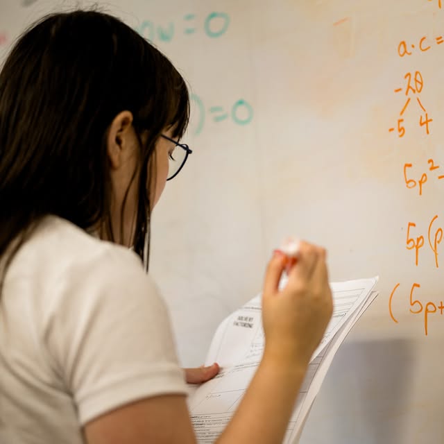 Happy Pi Day! In every seat at Holy Child, there is a mathematician solving problems, a…
