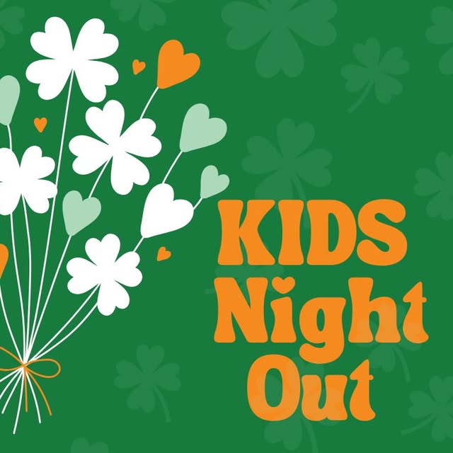 Kids ages 1 through 11 can enjoy swimming, crafts, pizza and a movie Saturday, March 14…