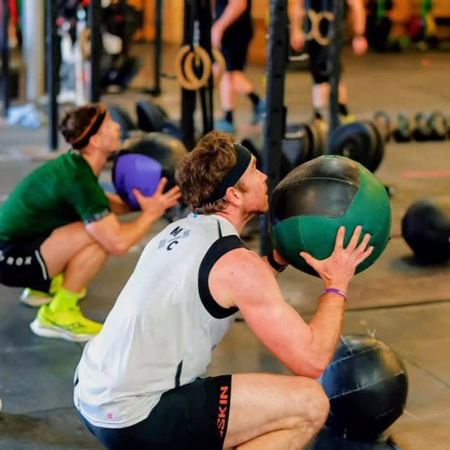 Our team had a blast competing @gsr_fit Hyrox Sim! Definitely a change of pace for us h…