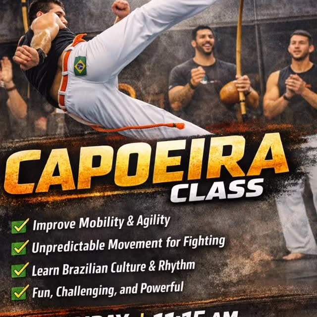 🔥 NOW INTRODUCING: CAPOEIRA at Dominion MMA 🔥

Flow. Fight. Rhythm. Culture.

We’re b…