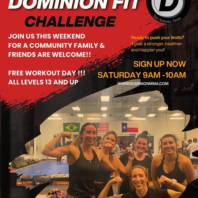 🔥 DOMINION FIT CHALLENGE – FREE WORKOUT DAY 🔥

San Antonio… this is your chance.

Thi…