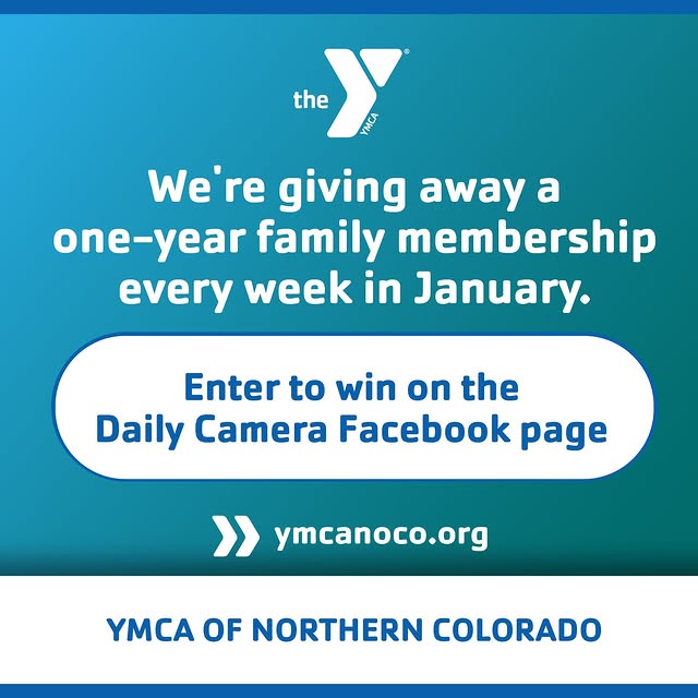 YMCA of Northern Colorado is giving away TWO one-year family memberships each week in J…
