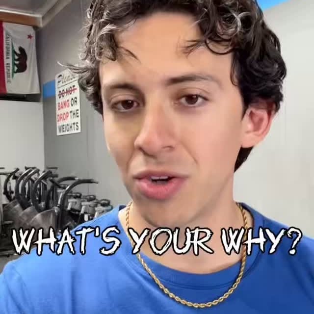 Everyone talks about their “why.”

Why they train.
Why they want to get healthy.
Why th…