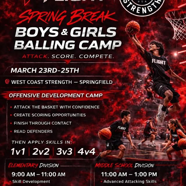 🚨 BALLING ON BREAK CAMP 🚨

Spring Break just got better. 🏀

Join us for the Oregon F…