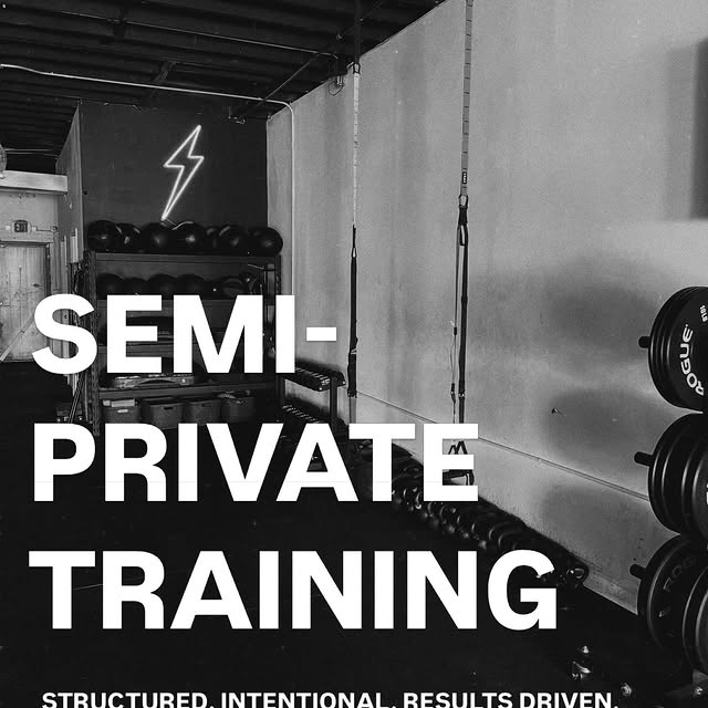 Get coached. Get consistent. Get results.

Semi-private training is built on structured…