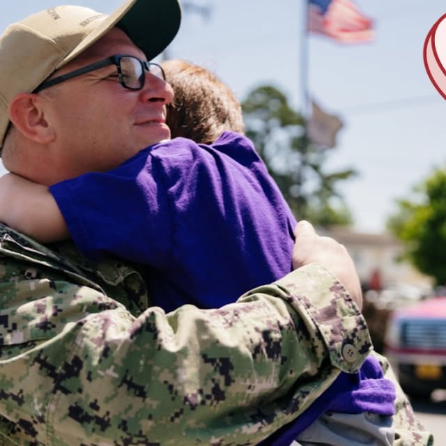 Valentine’s Day can be hard for military families separated by training, deployments, o…