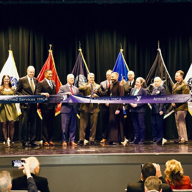 Today, the Armed Services YMCA (ASYMCA) hosted a ribbon cutting for a new Child Develop…