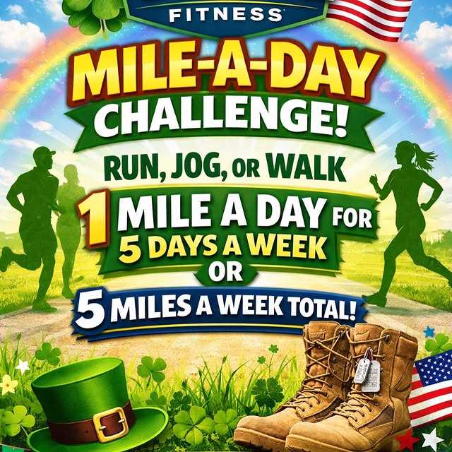 🍀 🇺🇸 VITAL FITNESS MILE-A-DAY CHALLENGE! 

Who’s ready to level up their fitness and…