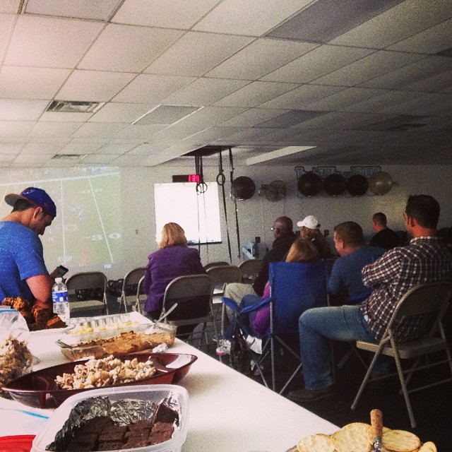 Bills party!!! Chrisfit style #chrisfit #football