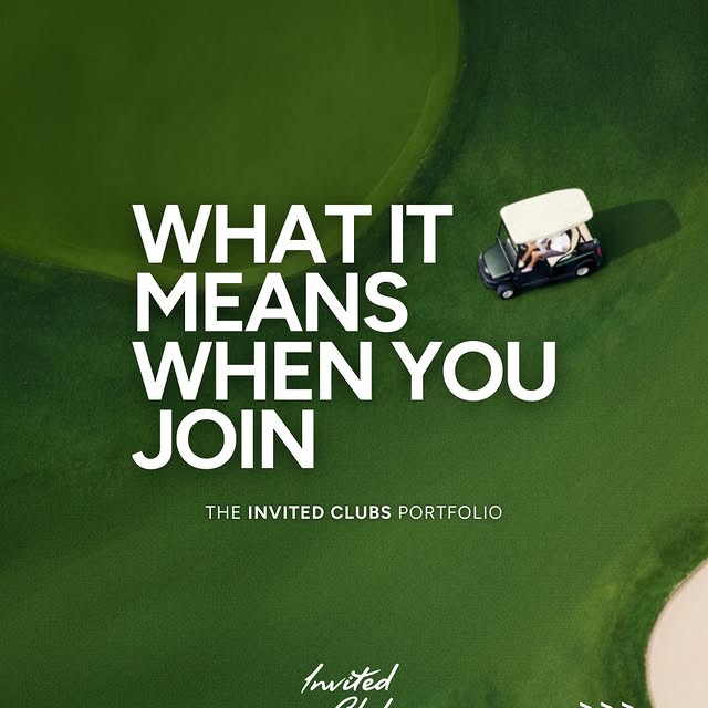 More than a private club. ✨

When you join the @invitedclubs portfolio, your access exp…