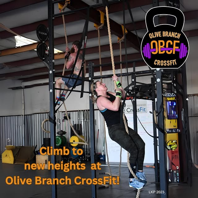 Elevate your fitness journey with Olive Branch CrossFit! Scale the peaks of your potent…