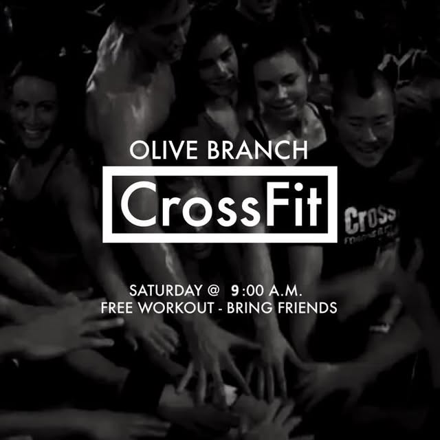 Start your weekend with energy and community spirit! 🌞 Join us at Olive Branch CrossFi…