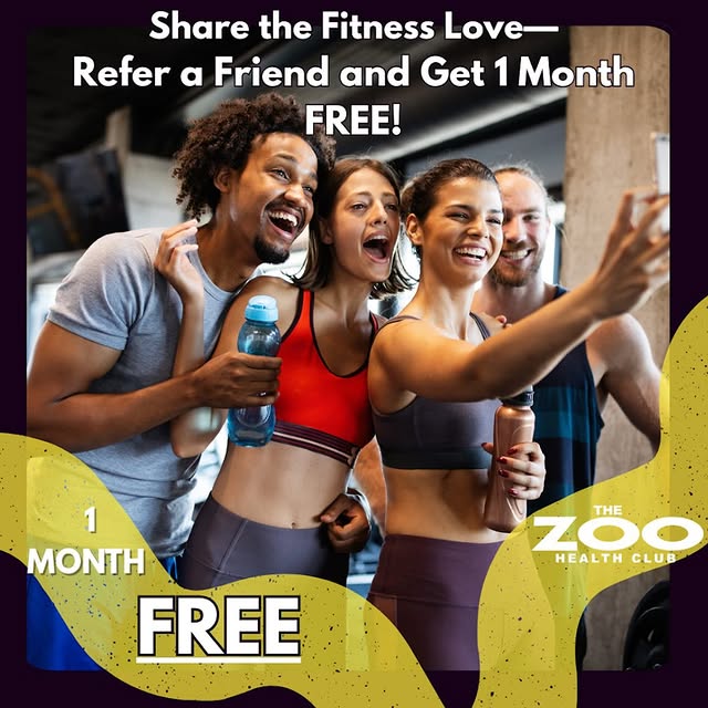 Love working out with us? Why not share the experience with friends and family? For eve…