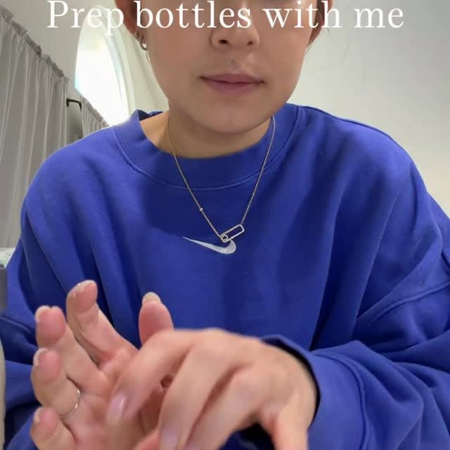 My full time job @ 7 months postpartum exclusively pumping for my BB. 😜🥰 #momlife #br…