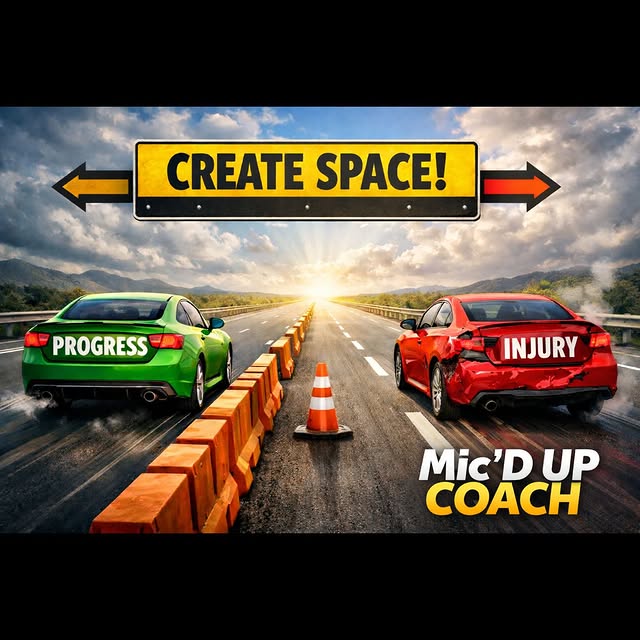 Mic'D Up Coach
...
RECOVERY
...
Just the audio of one of our personal training sessions…