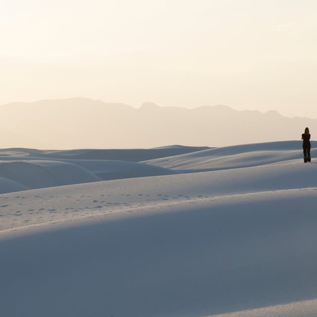 Take a day trip to White Sands and experience a landscape unlike anywhere else in the w…