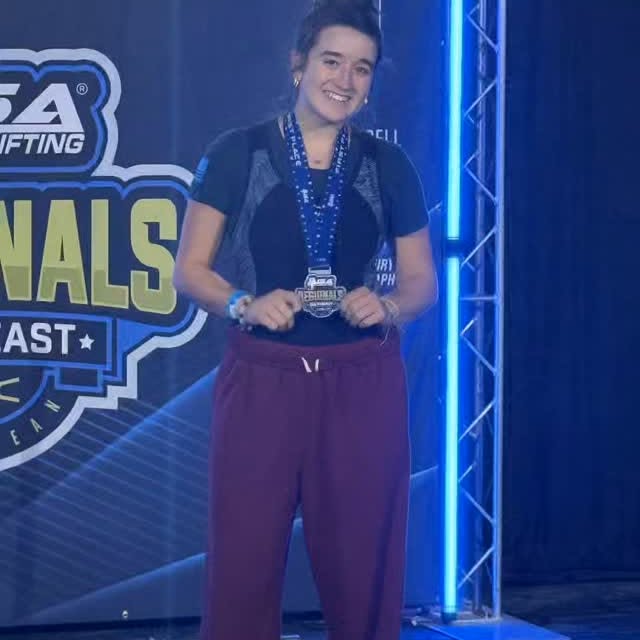 Spent the weekend watching this girl @sabinalauren4 crush it at USAPL Southeast Regiona…