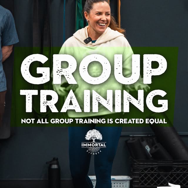 Not All Group Training is Created Equal. 

Swipe to learn what makes ours special➡️

#g…