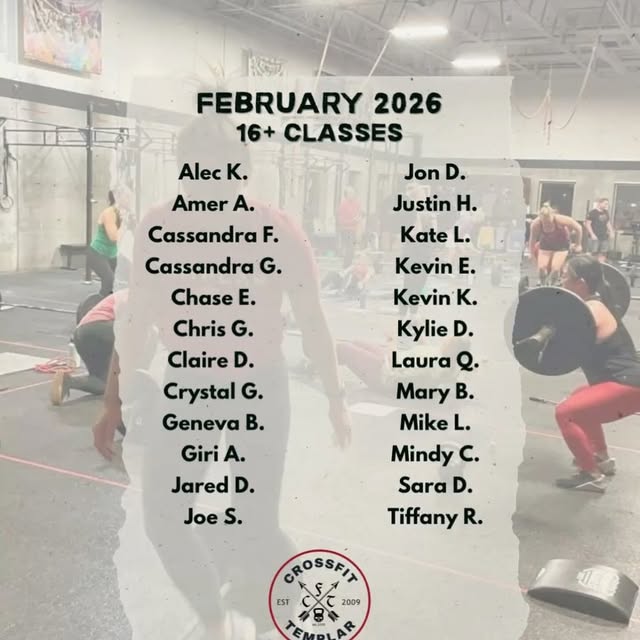 🏅February Committed Club 🏅
Congratulations to everyone who made the February Committe…
