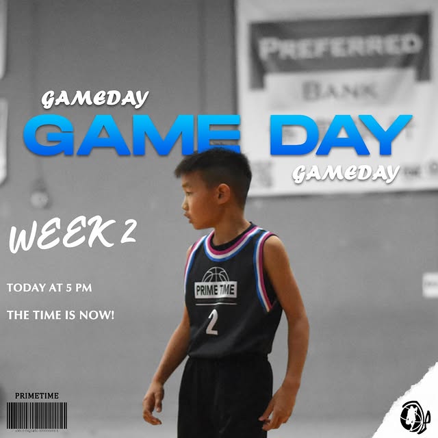 It’s Game Day, Week 2 starts today at 5pm 
#youthleague #ptbahoops