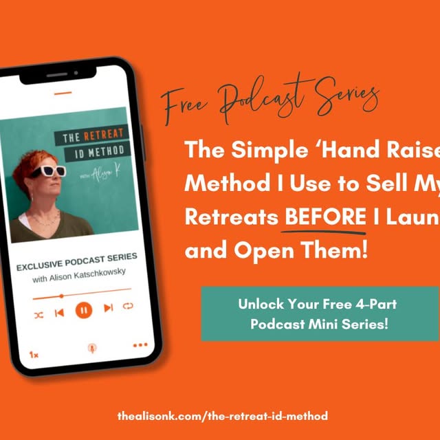 Entrepreneurs & Retreat Leaders!

Ever wondered how to sell out your retreats before yo…