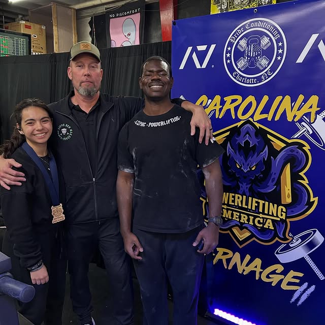 We had two athletes compete this past weekend at Carolina Carnage, Powerlifting America…