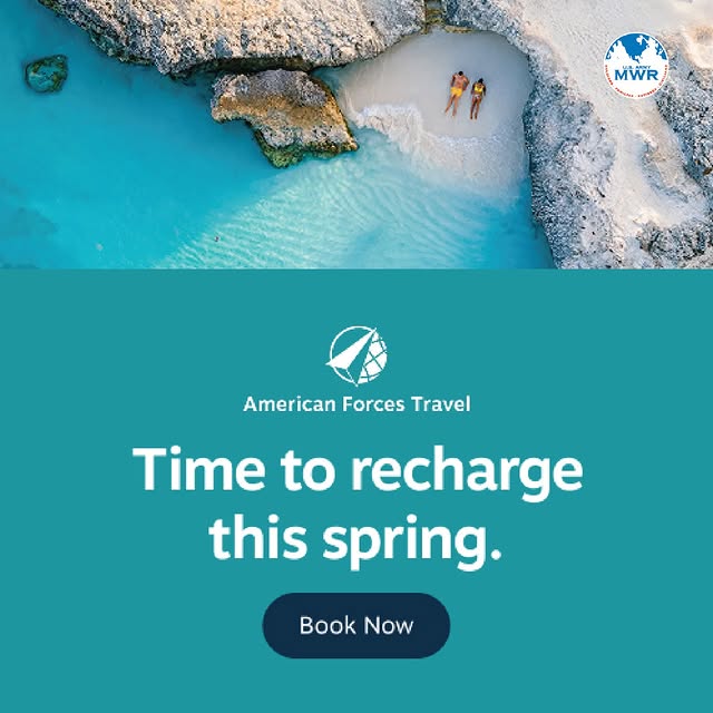 Want to get away? Book a relaxing vacation now on American Forces Travel, the website d…