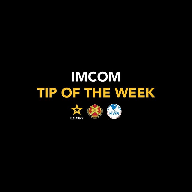 TIP OF THE WEEK: Promote healthy brain activity by visiting your local garrison library…