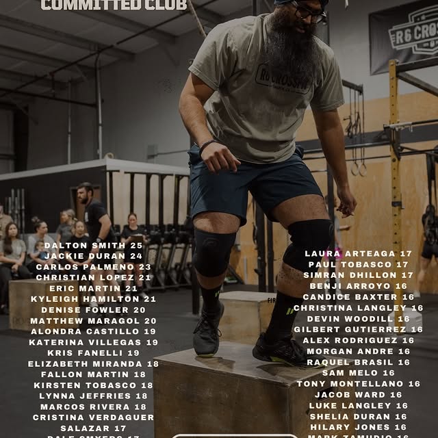 Shoutout to the February Committed Club who showed up, threw down, and made every rep c…