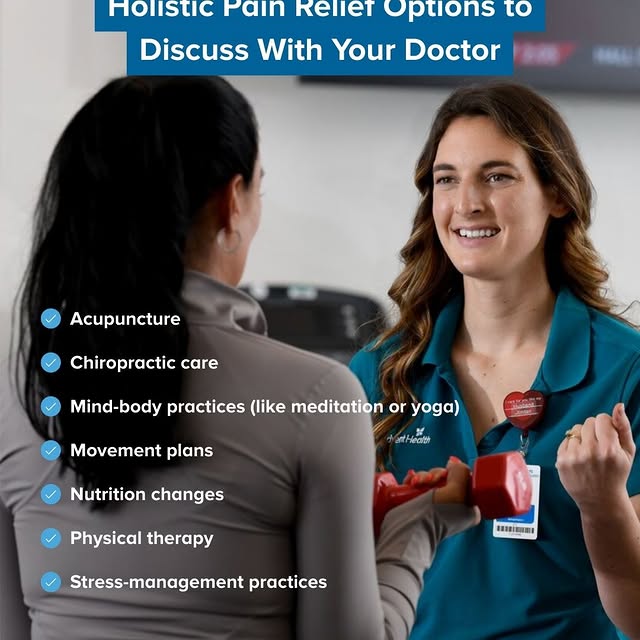 Pain relief isn’t one-size-fits-all.

This checklist shares holistic options you can di…