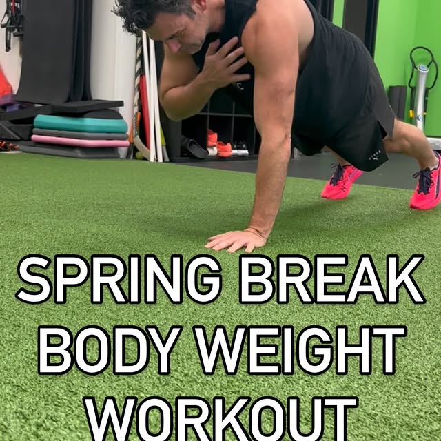 24 mins that’s all it takes, no equipment needed! 

:40 secs of work / :20 secs of rest…