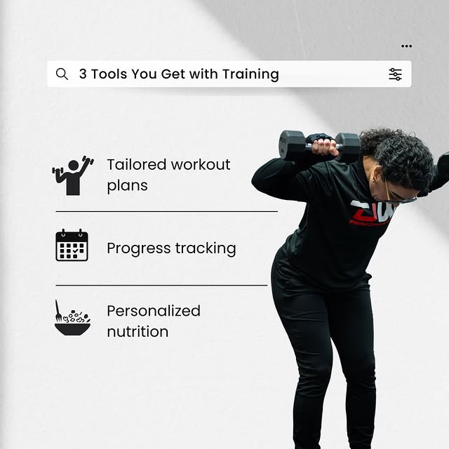 Train with purpose. Track your progress. Stay consistent.

That’s how you actually get …