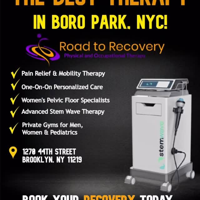 Pain relief starts here. 💪✨

At Road to Recovery Physical & Occupational Therapy, we p…