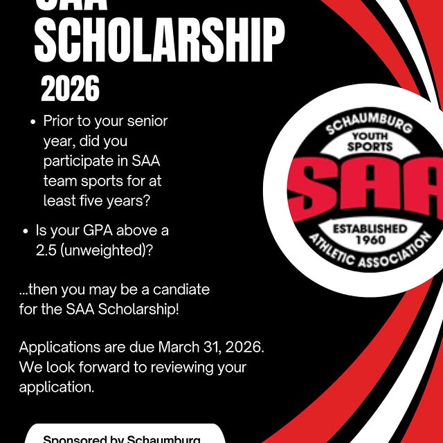 Calling all high school seniors!! Did you know that you could be awarded an SAA scholar…