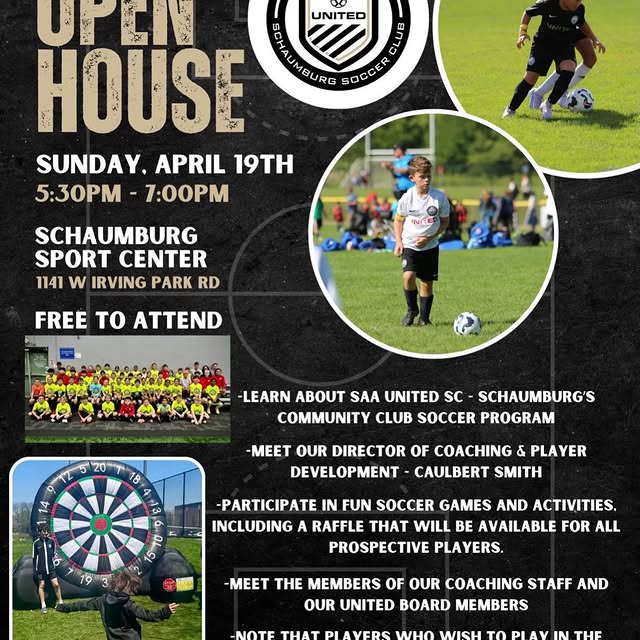 It’s almost time for our SAA United Open House, and I t’s FREE to attend! See flyer for…