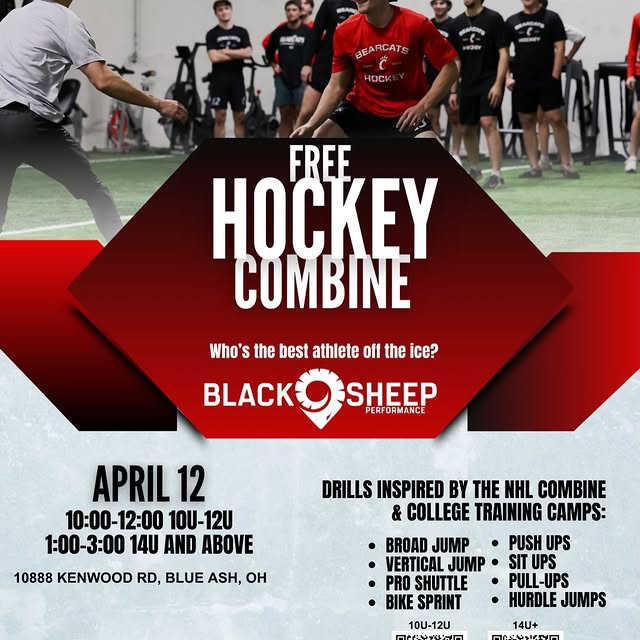 Mark your calendars for April 12th! 

Calling all hockey players to come on out and sho…