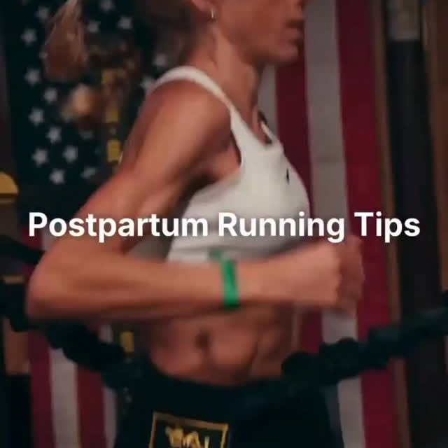 Postpartum running is different for everyone, but I stand by these tips! Reducing the p…