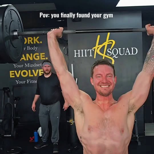 POV: you finally found the gym you actually enjoy going to.

Good music.
Amazing people…