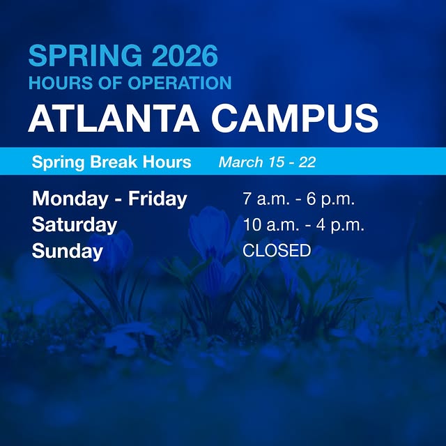 ⏰ Spring Break Hours

Spring Break is almost here! Be sure to check our updated facilit…