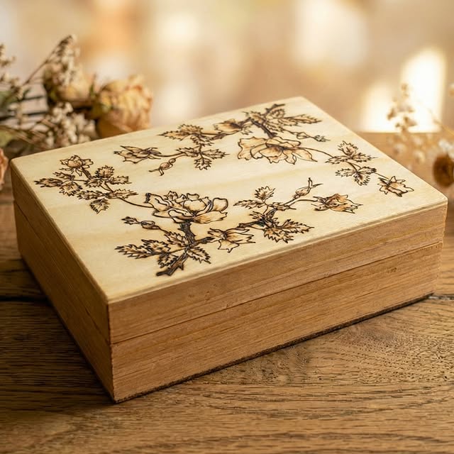 ✏️🔥 Intro to Wood Burning Arts | Keepsake Box for Someone Special

Join us at the Redm…