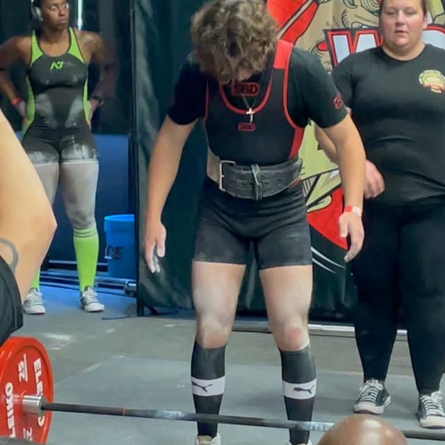 Good job Preston..won in bench ..squat and deadlift! Woot ..another state record holder…